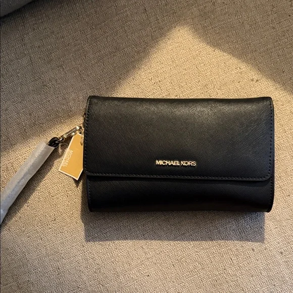 Michael Kors Black Leather Wallet